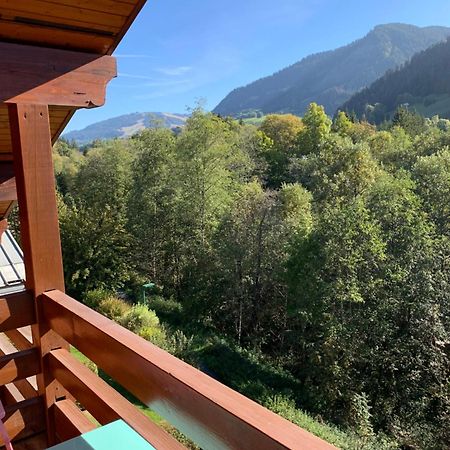 Appartement Vue Piste De Ski Praz-sur-Arly Exterior foto